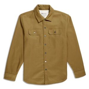 Matix Tan Shirt Jacket with Sherpa Lining